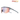 The Julbo-usa Ultimate are grey sports sunglasses with a pink photochromic panoramic lens, semi-rimless frame, and Reactiv Technology logo in the top right corner for custom fit and performance. #color_blue-green-with-reactiv-1-3-high-contrast-lens