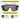 Sunglasses with labeled custom RX lenses for unifocal and progressive vision correction, featuring Julbo's innovative progressive technology.