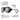 The Julbo-usa Vermont Classic features round glacier glasses with leather side shields, a metal frame, and rubberized grip tech temples for durable, comfortable mountaineering, plus high-performance lenses. #color_chrome-black-with-spectron-4-lens