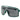 Sunglasses with teal frame and dark lenses on a white background