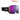The Julbo Eyewear Cyrius X features black frameless ski goggles with a pink-purple REACTIV photochromic lens, a wide elastic strap with a white logo, and REACTIV Photochromic branding for superior anti-fog performance on the slopes. #color_black-with-reactiv-0-4-high-contrast-lens