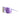 The Julbo-usa Density is a purple one-piece performance eyewear with a wide reflective shield lens, semi-transparent frame, minimalist nose pad, and CustomFit Temples, displayed on a white background. #color_light-purple-with-spectron-3-lens