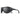 The Julbo Eyewear Explorer 2.0 RX features a matte black wraparound frame, dark lenses, side shields, and is shown on a white background—perfect for rugged conditions and available as prescription glacier sunglasses. #color_black-matte-/-black