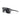 Julbo Eyewear Frequency Black Series: black performance sunglasses with a single wraparound Black Spectron 3 lens, thin frame, and straight arms—ideal for outdoor activities. Shown on a white background.