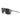 Sunglasses with dark lenses and blue frame on a white background. #color_blue-black