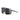Black sunglasses with a reflective lens on a white background. #color_dark-blue