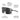 Black sunglasses with labeled features on a white background. #color_matte-black