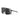 Black sunglasses with a reflective lens on a white background. #color_matte-black