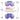 A product information graphic for Reactiv ski/snow goggles showing three lens color/transition options: cloudy 75% VLT at the top, and sunny 17% VLT at the bottom, with a central Reactiv High Contrast logo and explanatory text. The lenses are iridescent purple-blue with pink rose tinting. #color_white-with-reactiv-1-3-high-contrast-lens