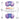 A product information graphic for ski goggles showing the same lens in cloudy and sunny conditions. The top goggle has a purple-to-blue gradient lens labeled 75% VLT (cloudy), and the bottom goggle has a blue-to-purple gradient lens labeled 17% VLT (sunny). #color_black-grey-with-reactiv-1-3-high-contrast-lens