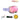 Reactiv Photochromic ski goggles in light purple with a pink mirrored lens, featuring the REACTIV logo at the top right and SUPER FLOW PRO technology at the bottom left. #color_purple-with-reactiv-1-3-high-contrast-lens