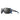 The Julbo Eyewear Montebianco 2.0 RX features dark lenses and a blue and black mountain-inspired frame, displayed at an angle on a white background. #color_black-/-blue-/-white