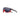 The Julbo USA Rush Lenses & Parts are sporty sunglasses with a black and red frame, dark tinted lenses, an angular wraparound design, and sturdy temple arms for a secure fit. #color_rush-front-frame-orange-black
