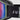 Close-up of Julbo ski goggles showing the reflective lens, black foam padding, and black strap with the Julbo logo in white text.
