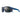 The Julbo Eyewear Shield RX sunglasses feature blue and orange frames with dark lenses and side shields, offering optical precision and clear vision for outdoor or athletic use. #color_blue-/-blue-/-orange