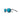 A pair of Julbo Eyewear Shine L sunglasses with round blue-mirrored SPECTRON lenses, transparent frames, and dark blue arms is displayed on a white background. #color_gray-dark-blue-with-spectron-3-polarized-hd-lens
