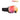 A pair of black ski goggles with a large shield-shaped lens featuring a red-to-yellow iridescent gradient. The brand logo 'Reactiv' is visible on the strap, and the text 'REACTIV PHOTOCHROMIC' is displayed in the top right corner. #color_black-with-reactiv-1-3-high-contrast-lens