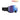 Reactiv Photochromic ski goggles with a black frame and strap, featuring a blue-to-purple mirrored lens, shown on a white background with the REACTIV PHOTOCHROMIC logo in the top right corner. #color_black-with-reactiv-2-4-polarized-lens