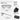 Black and white sizing chart for Julbo Eyewear’s Ultimate RX sunglasses, showing dimensions, included accessories, box contents, and a labeled photo with panoramic lens geometry for top prescription sports performance.