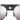 Close-up of the bridge and nose pads on Julbo USA’s Cham Lenses & Parts aviator-style sunglasses, featuring textured black leather detail, a central metallic emblem, and sleek temple arms for a stylish look. #color_cham-nose-cover-pair-black