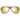Front view of Julbo USA Explorer 2.0 Lenses & Parts: gray sports sunglasses with large yellow-tinted mirrored lenses, wraparound frame, and sleek temple arms. #color_explorer-2-0-reactiv-2-4-lens-brown-gold-flash