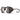 The Julbo-usa Vermont Classic sunglasses feature black frames, reflective high-performance lenses, side shields, a top bridge cover, and curled temple arms—blending steampunk style with classic mountaineering design. #color_black-black-with-alti-arc-4-lens