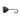 Julbo USA’s Vermont Lenses & Parts: round sunglasses with black side shields, shown in profile, and temple arms curved like umbrella handles. #color_vermont-side-shields-pair-black