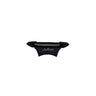 Black Julbo USA Micropore Parts replacement nose piece with foam padding for sports sunglasses, shown on a white background. #color_micropore-nose-bridge-black