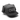 The Julbo Eyewear Woodsman Hat in gray and black features ear flaps for cold weather and a rectangular JULBO logo patch on the front, shown against a white background. #color_julbo-woodsman-hat-charcoal