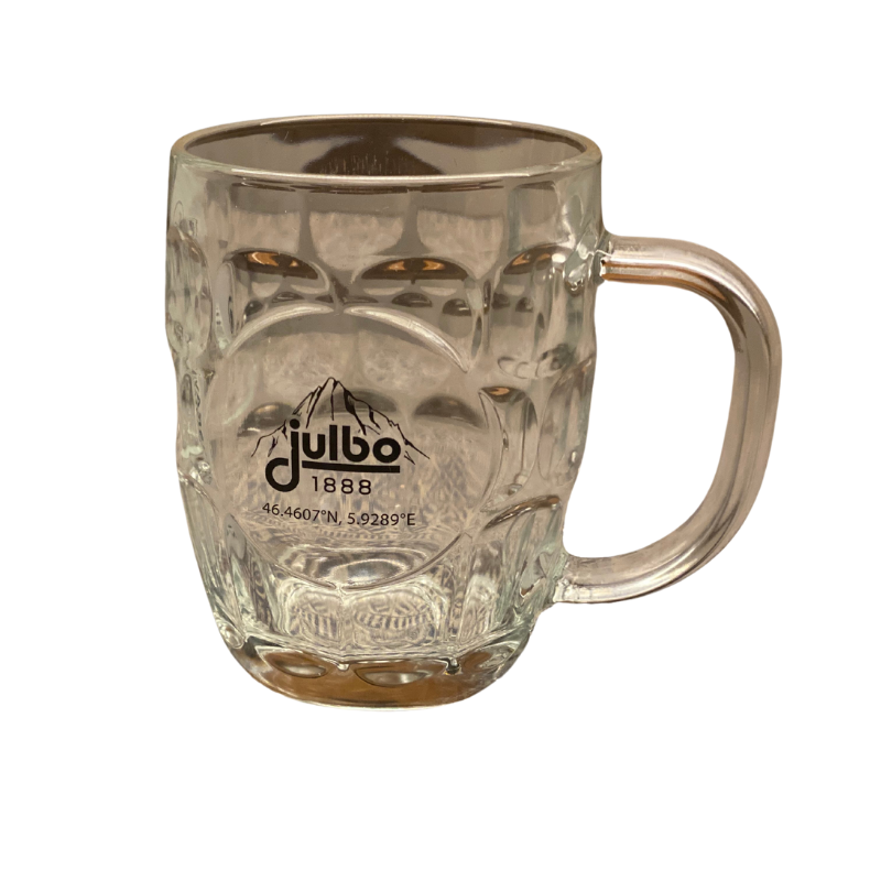 Julbo Limited Edition Custom Glass Beer Stein