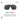 Julbo Spectron 3 shield-style sunglasses with a teal frame and dark gray lenses, shown on a white background with feature text and sun icons. The text highlights 13% VLT and dark polycarbonate lens protection. #color_desert-sage-with-spectron-3-lens