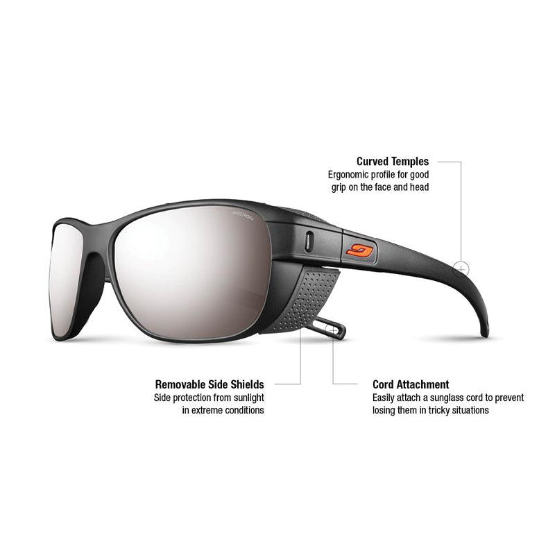 bugaboos eyewear sunglasses Julbo Camino Sunglasses Black / Spectron 4