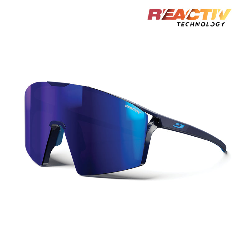 #color_Matte Blue / Blue with REACTIV 1-3 High Contrast lens