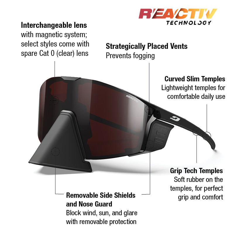 #color_Black / Black with REACTIV 0-4 High Contrast lens