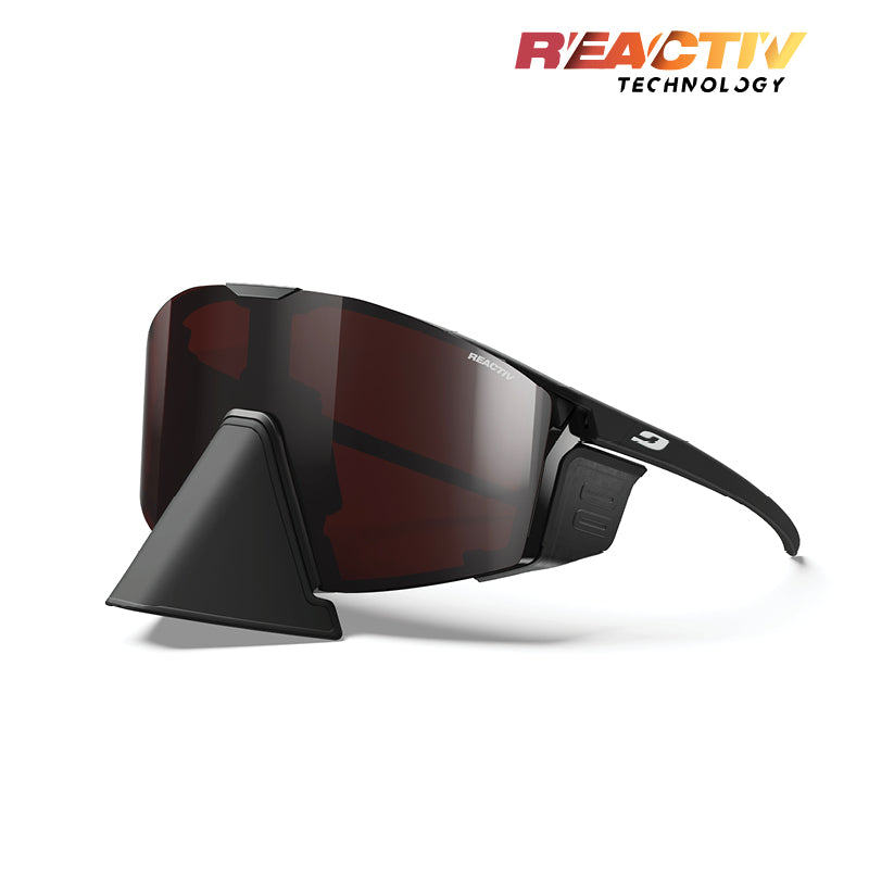 #color_Black / Black with REACTIV 0-4 High Contrast lens