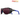 The Julbo-usa Explorer 2.0 sunglasses feature black and blue frames with red photochromic, high-protection lenses, branded with Julbo and REACTIV Photochromic logos. #color_black-blue-with-reactiv-0-4-high-contrast-lens
