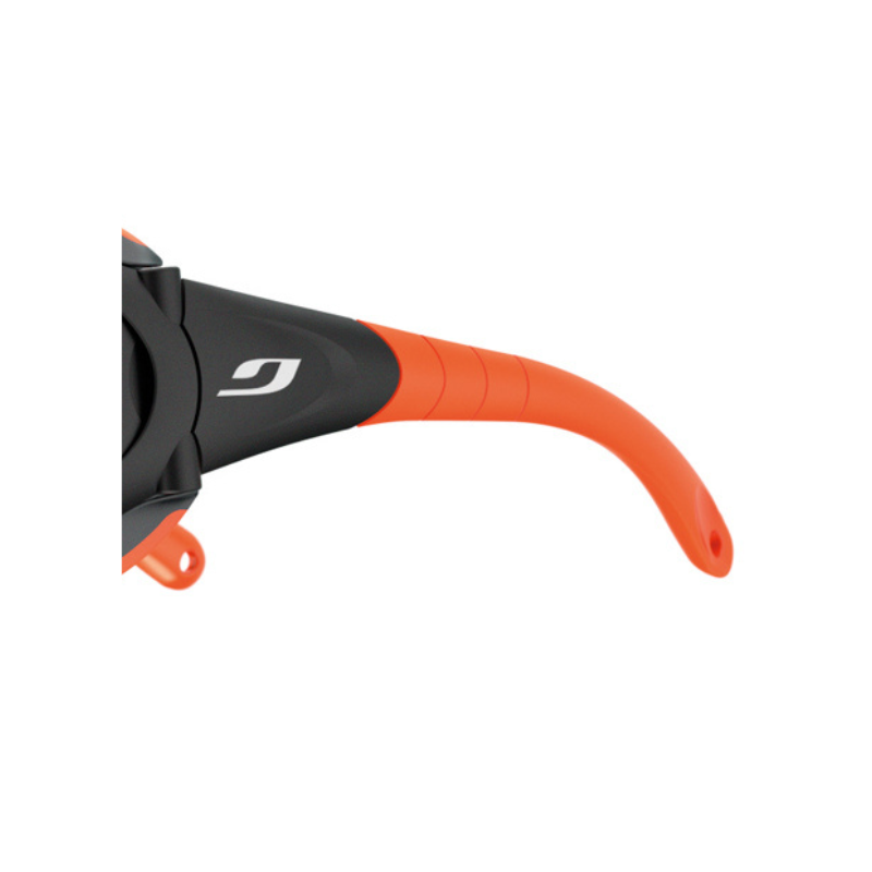 #color_Explorer Temple Arms (pair) - Black/Orange