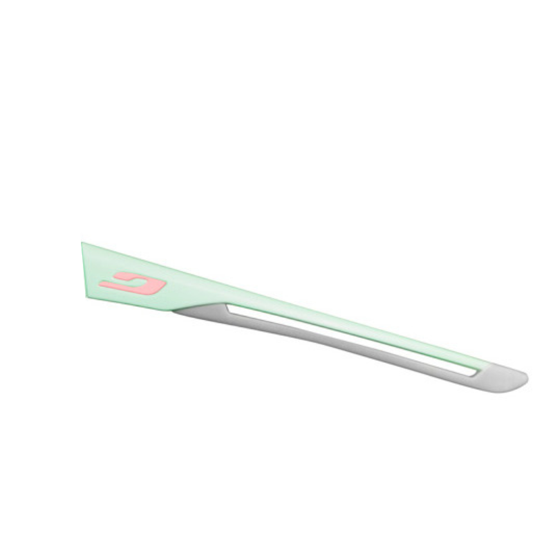 #color_Fury Temple Arms (pair) - Mint / Grey Clear / Rose