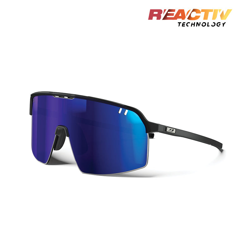 #color_Matte Black with REACTIV 1-3 High Contrast lens