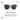 Spectron 4 sunglasses with dark tinted lenses and a black frame, shown on a white background with marketing text and sun icons. The text highlights 5% VLT and full UV protection. #color_black-white-black-with-spectron-4-lens