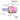 A pair of REACTIV photochromic snow goggles with a pink reflective lens, purple strap, and black frame details, shown with callout lines and text explaining features on a white background. #color_purple-with-reactiv-1-3-high-contrast-lens