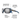Monterosa 2 sunglasses in gray & blue color #color_black-blue-orange-with-spectron-3-polarized-lens