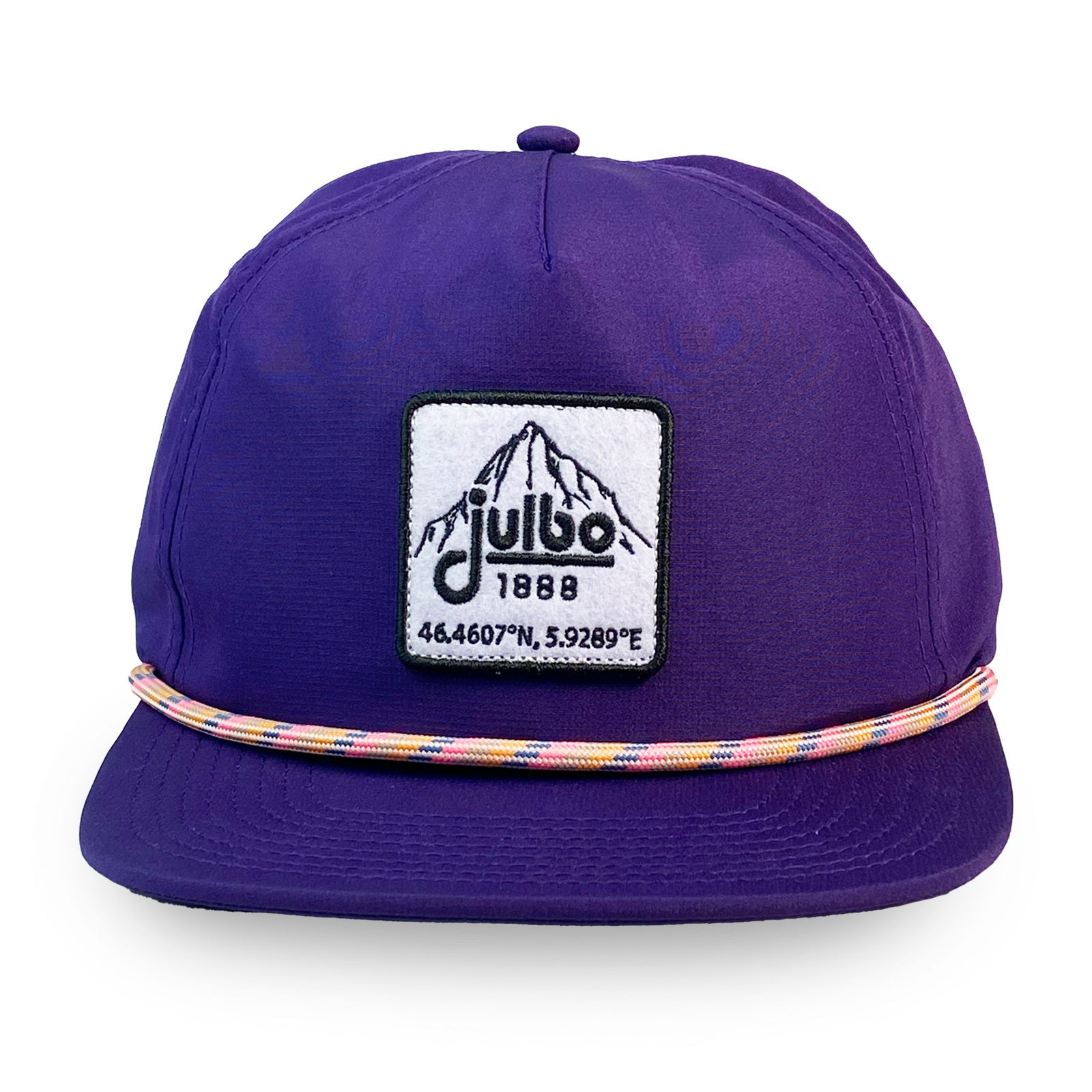 #color_Né dans les Alpes Unstructured Hat - Purple Rain