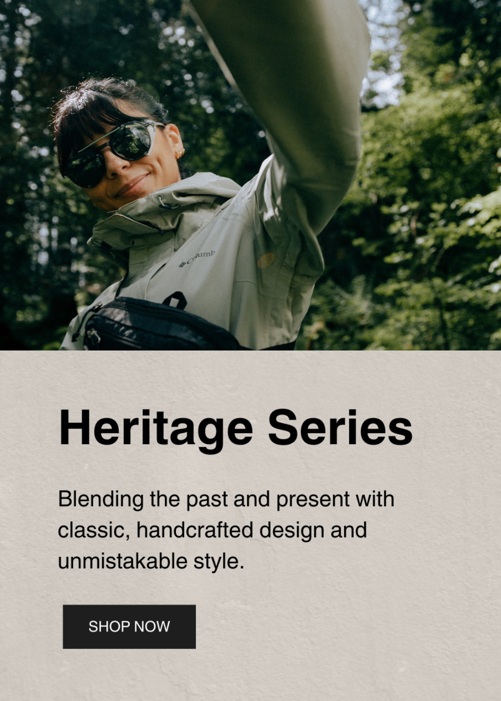 Heritage sunglasses top