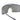 Sunglasses with gray frame and lenses on a white background