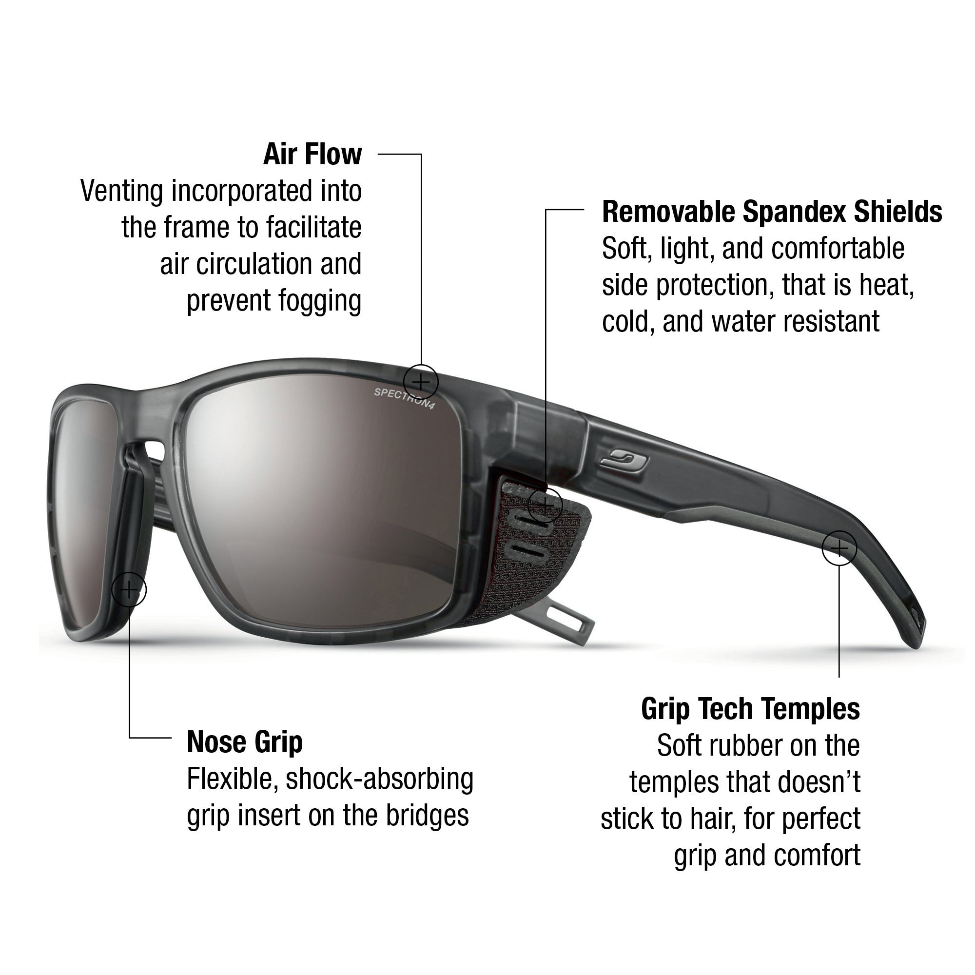 #color_Transluscent Black / Black / Gun with Spectron 4 Lens