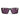 Square sunglasses with a translucent dark gray and black marbled frame and purple-tinted lenses, shown against a plain white background. #color_shield-m-spectron-3-polarized-hd-lens