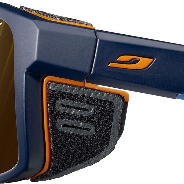 Julbo Heren Shield Sunglasses, zwart doorschijnend/zwart, One Size Julbo Heren Shield Sunglasses, zwart doorschijnend/zwart, One Size