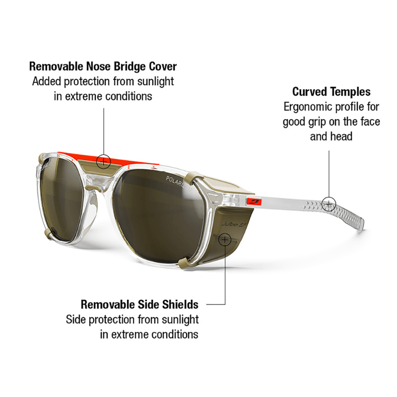 Julbo Slack Cover Occhiali Da Sole Unisex Con Protezioni Laterali Rimovibili