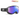Julbo-usa Titan OTG black ski goggles feature a blue-purple REACTIV photochromic lens and a logo on the adjustable strap; ideal for glasses wearers. “REACTIV PHOTOCHROMIC technology” text appears in the top right corner. #color_black-with-reactiv-1-3-high-contrast-lens